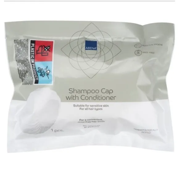 Abena shampoo cap with conditioner