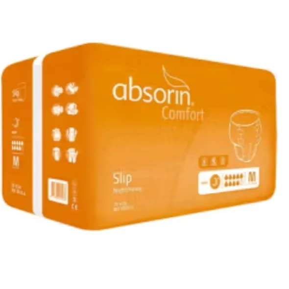 Absorin slip nat 60-90 cm gul