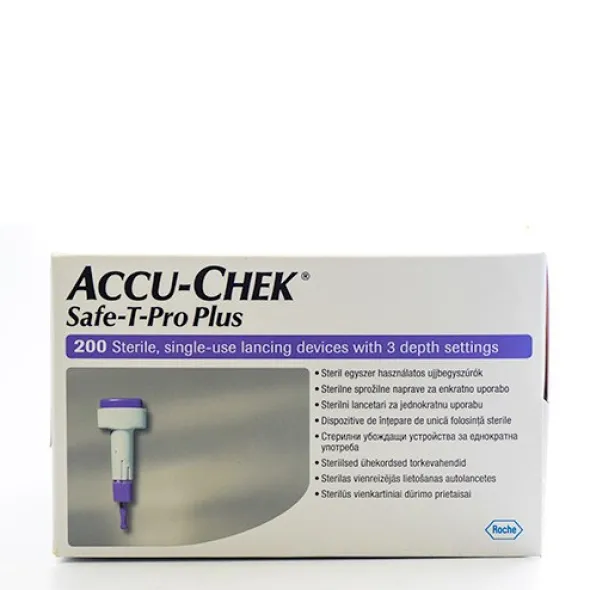 Accu-Chek Safe-T-Pro Plus engangsfingerprikker