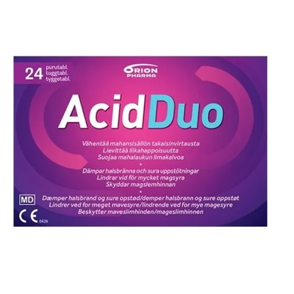 AcidDuo tyggetabletter
