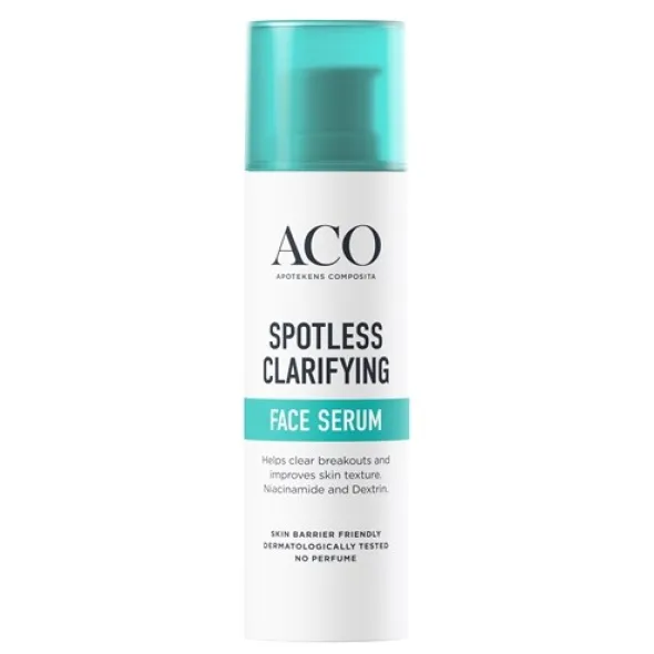 ACO spotless clarifying face serum