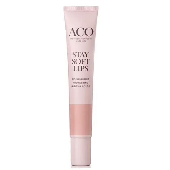 ACO stay soft lips caramel nude