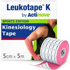 Actimove Leukotape K Kinesiology Tape pink