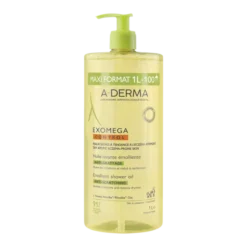 A-Derma Exomega control emollient shower oil