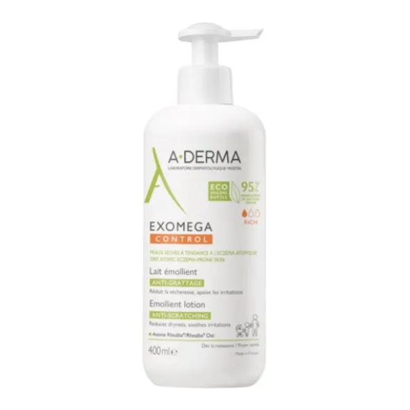 A-Derma Exomega control emollient lotion