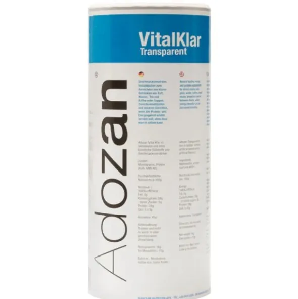 Adozan vitalklar transparent protein