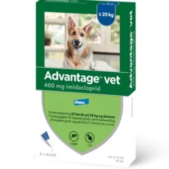 Advantage vet opløsning hund