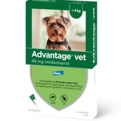 Advantage vet opløsning hund