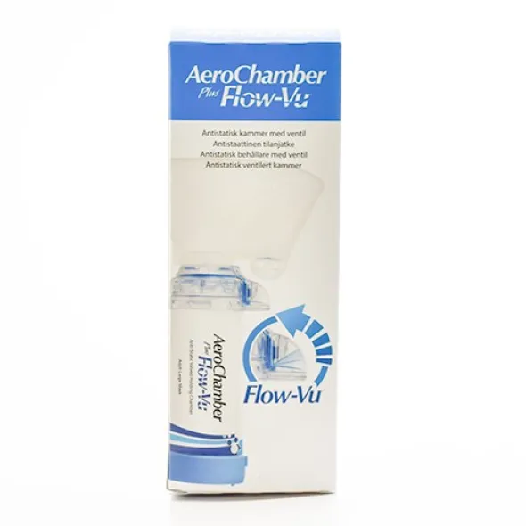AeroChamber plus flow-vu maske