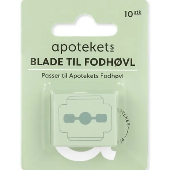 Apotekets blade til fodhøvl
