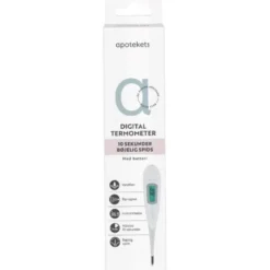 Apotekets digitaltermometer bøjelig spids