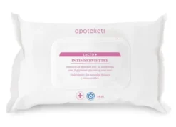 Apotekets intimservietter lacto+