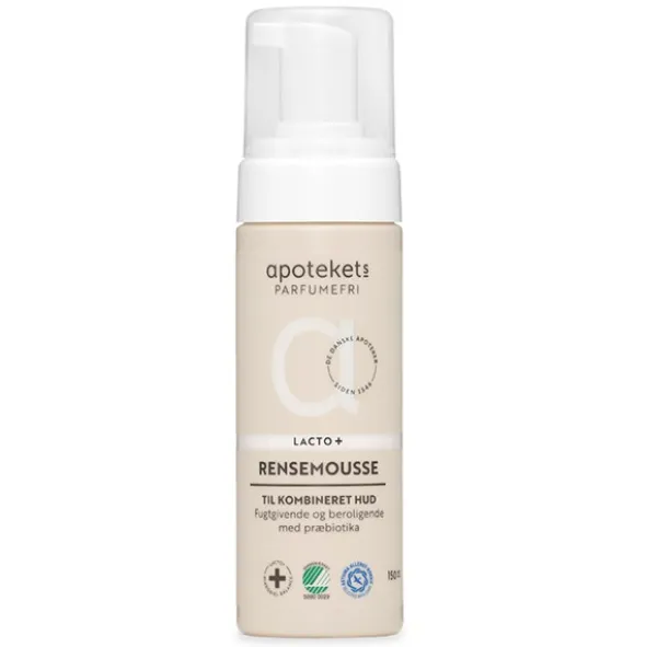 Apotekets Parfumefri lacto+ rensemousse