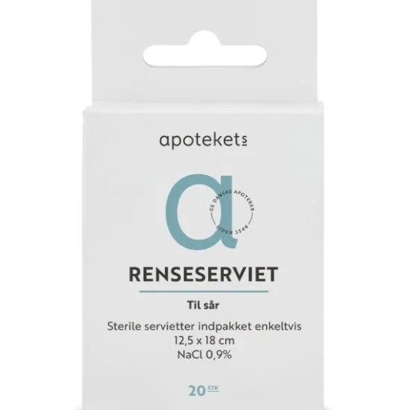 Apotekets renseserviet til sår