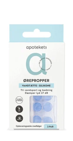 Apotekets ørepropper silikone