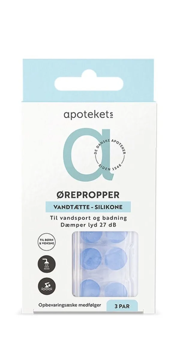 Apotekets ørepropper silikone