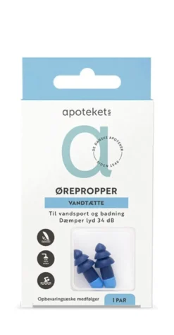Apotekets ørepropper til svømning