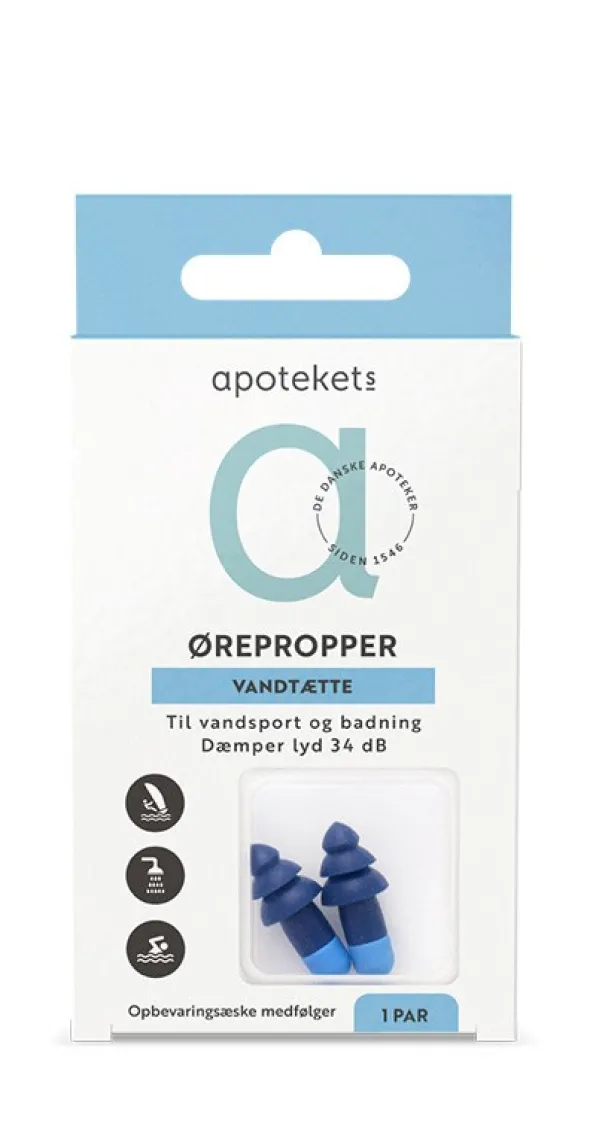 Apotekets ørepropper til svømning