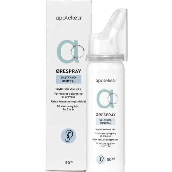 Apotekets ørespray saltvand