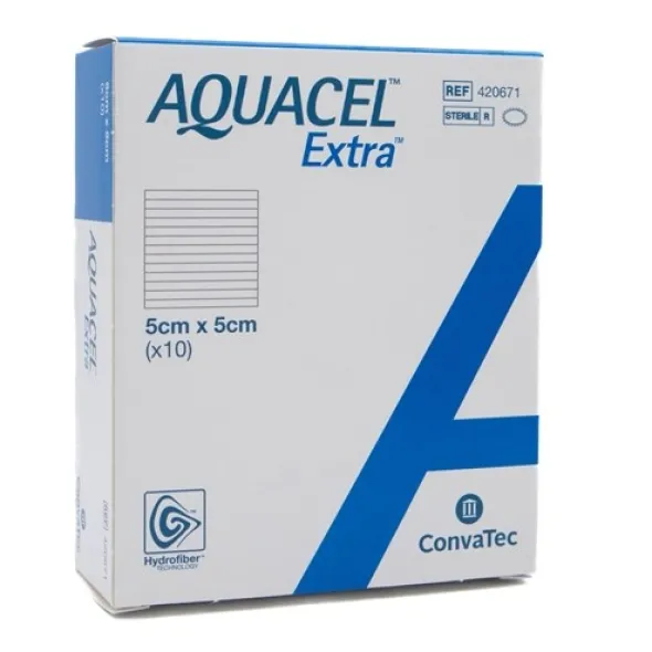 Aquacel hydrofiber 5 x 5 cm