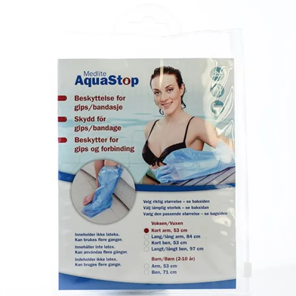 AquaStop beskyttelse voksen arm kort