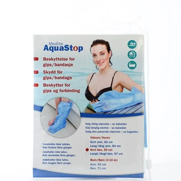 AquaStop beskyttelse voksen ben kort