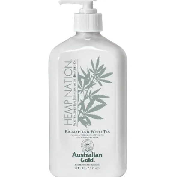 Australian Gold Hemp Nation eucalyptus & white tea moisturizer