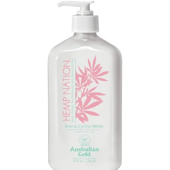 Australian Gold Hemp Nation kiwi & cactus water moisturizer