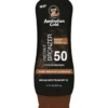 Australian Gold instant bronzer sunscreen lotion SPF50