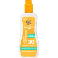 Australian Gold ultimate hydration spray gel sunscreen SPF30