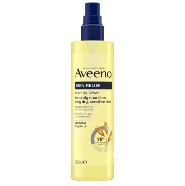 Aveeno Skin Relief body oil spray