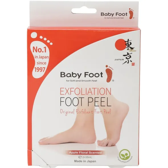 Baby Foot exfoliation foot peel