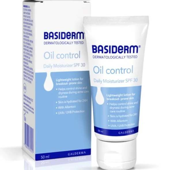 Basiderm oil control daily moisturizer SPF30