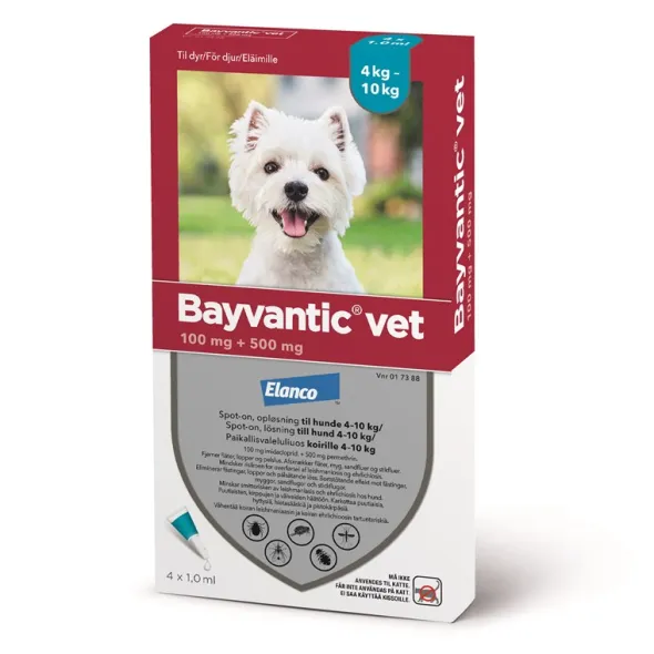 Bayvantic vet til hund 4-10 kg