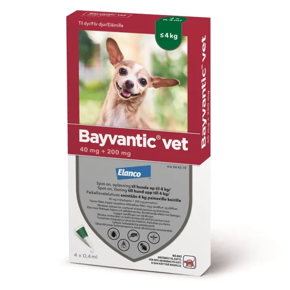 Bayvantic vet til hund 1,5-4 kg