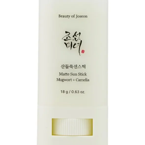 Beauty of Joseon matte sun stick: mugwort + camelia SPF50 PA++++