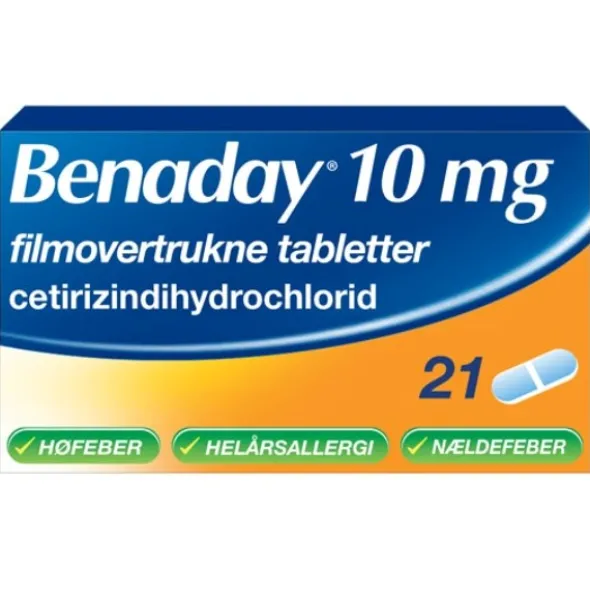 Benaday tabletter