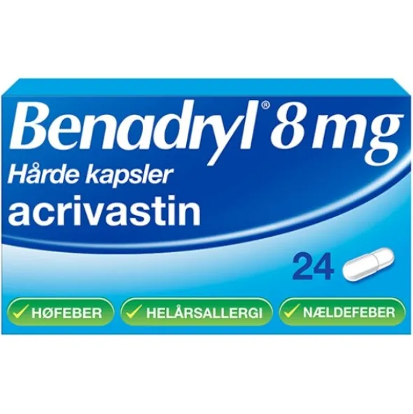 Benadryl kapsler
