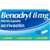 Benadryl kapsler