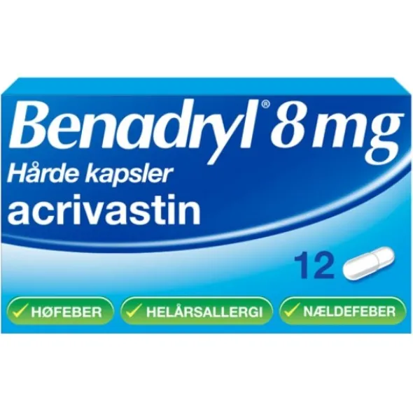 Benadryl kapsler