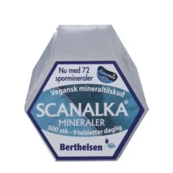 Berthelsen scanalka mineraler