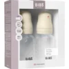 BIBS baby bottle sutteflasker ivory sampak