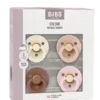 BIBS Colour size 1 ivory/blush/woodchuck/blossom