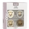 BIBS Colour size 2 ivory/sand/vanilla/dark oak