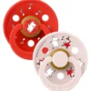 BIBS x Moomin Colour size 2 candy apple/petal mix