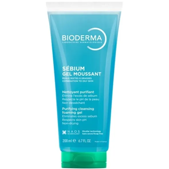 Bioderma Sébium gel moussant purifying cleansing foaming gel
