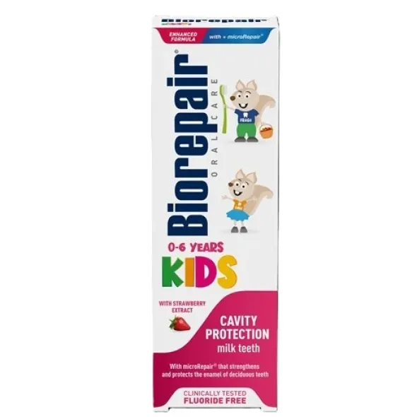Biorepair kids tandpasta strawberry