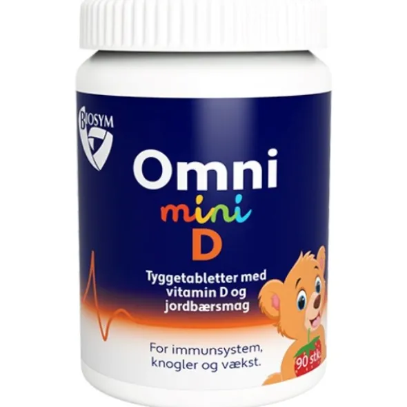 Biosym Omni mini D tyggetabletter