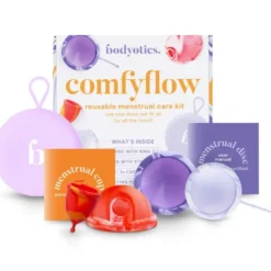 Bodyotics comfyflow menstruationsdisk & kop sæt