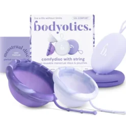 Bodyotics menstruationsdisk sæt lilla